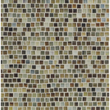 TOZEN: Copper Pompeii Stack Field Mosaic (12.63"x12.28" | silk)