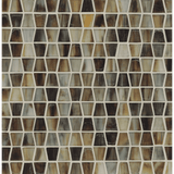 TOZEN: Copper Wings Tapered Field Mosaic (11.91"x12.50" | silk)