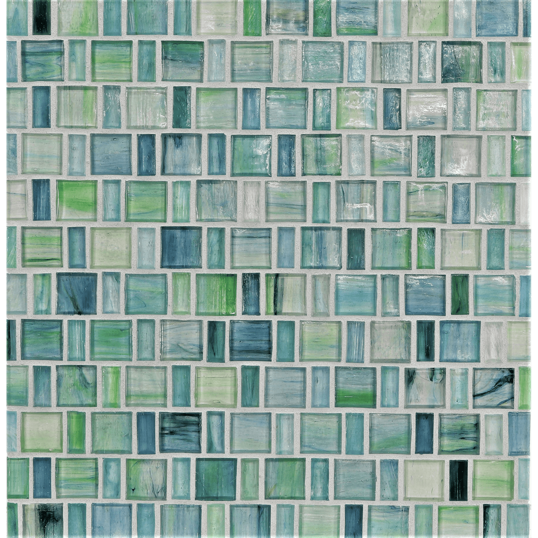 TOZEN: Erbium Japonaise Offset Field Mosaic (12.57"x12.50" | natural)