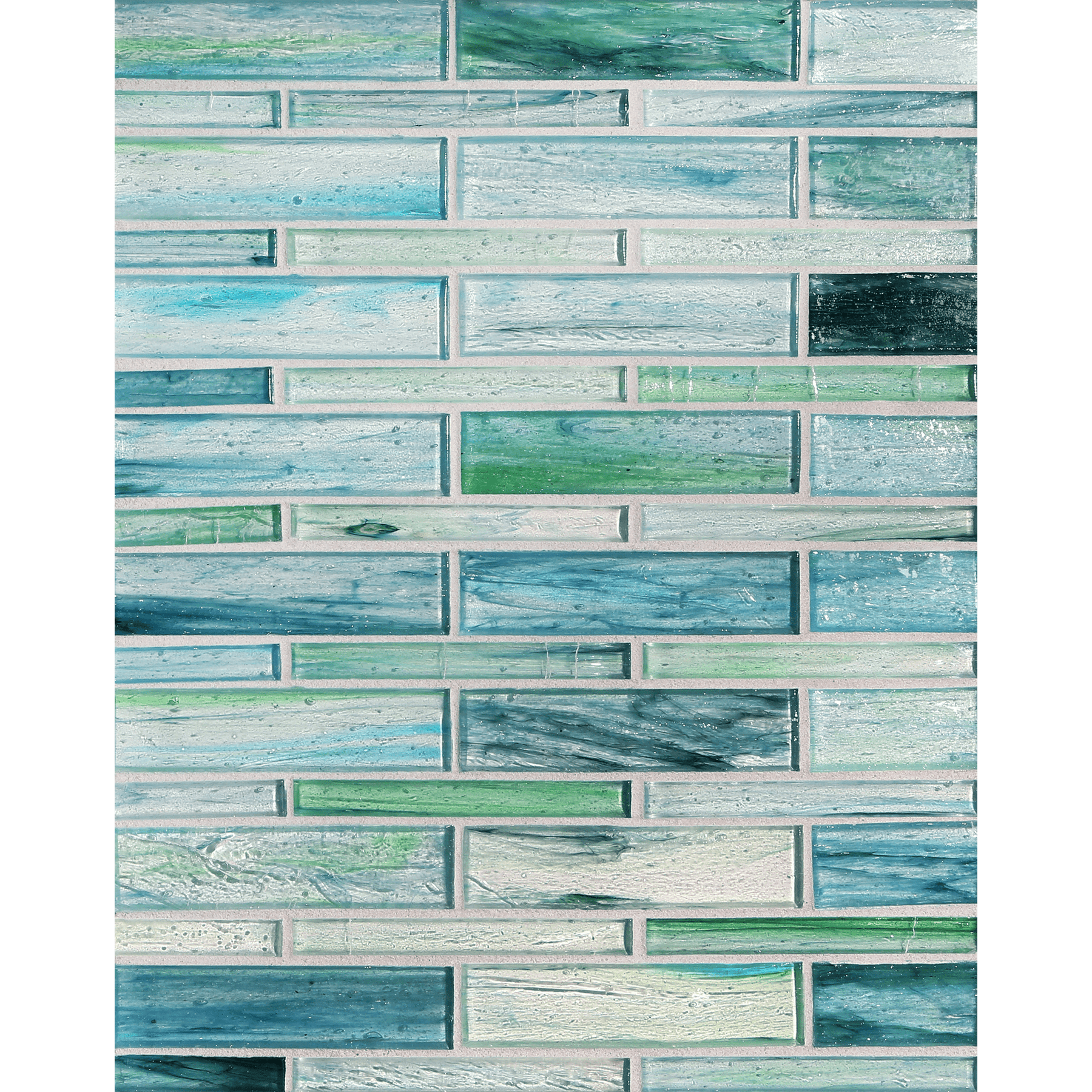 TOZEN: Erbium Moyou Offset Field Mosaic (7.94"x12.38" | natural)