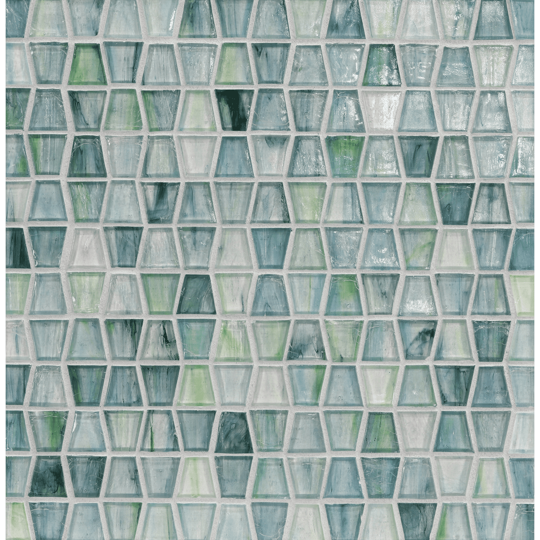 TOZEN: Erbium Wings Tapered Field Mosaic (11.91"x12.50" | natural)