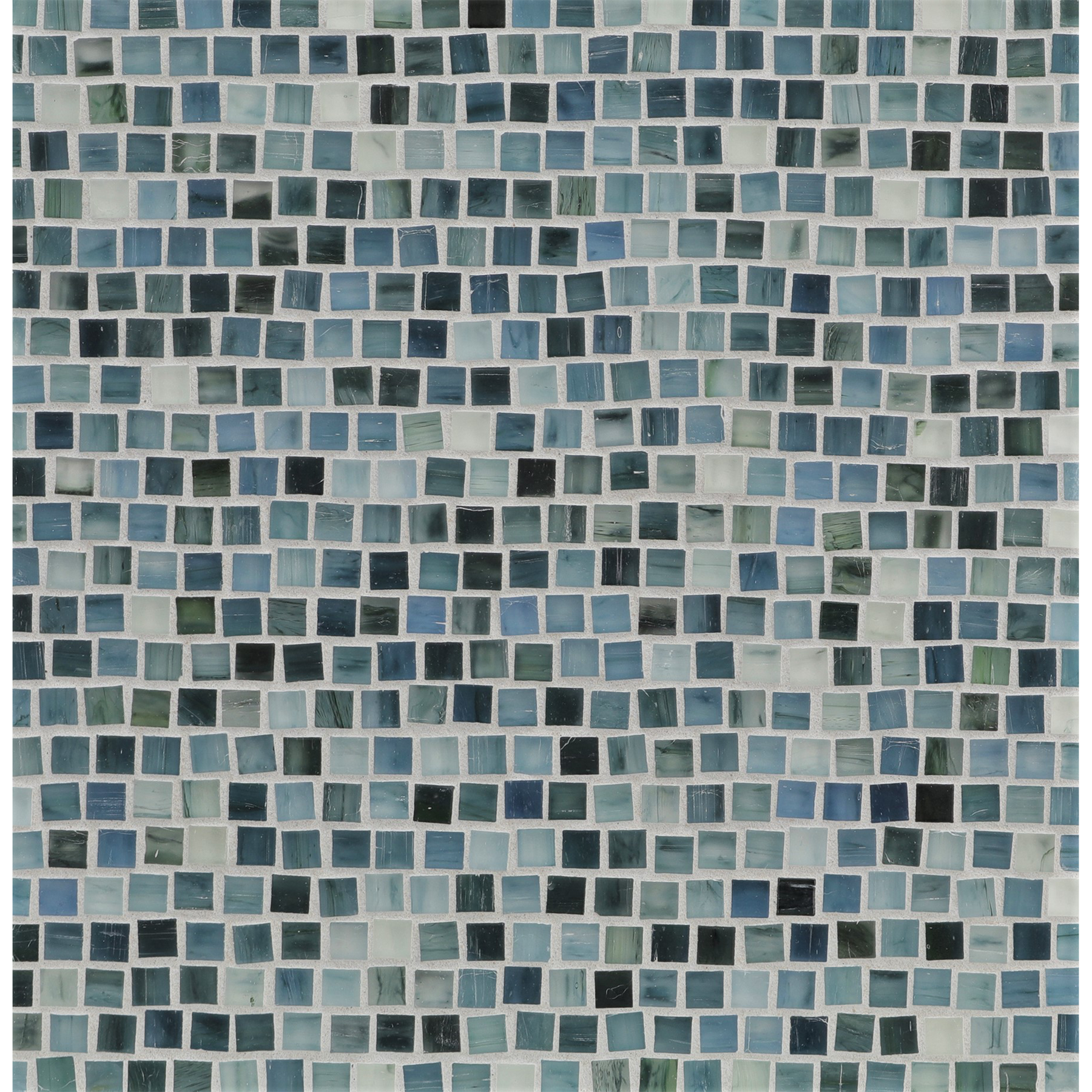 TOZEN: Iodine Pompeii Stack Field Mosaic (12.63"x12.28" | silk)