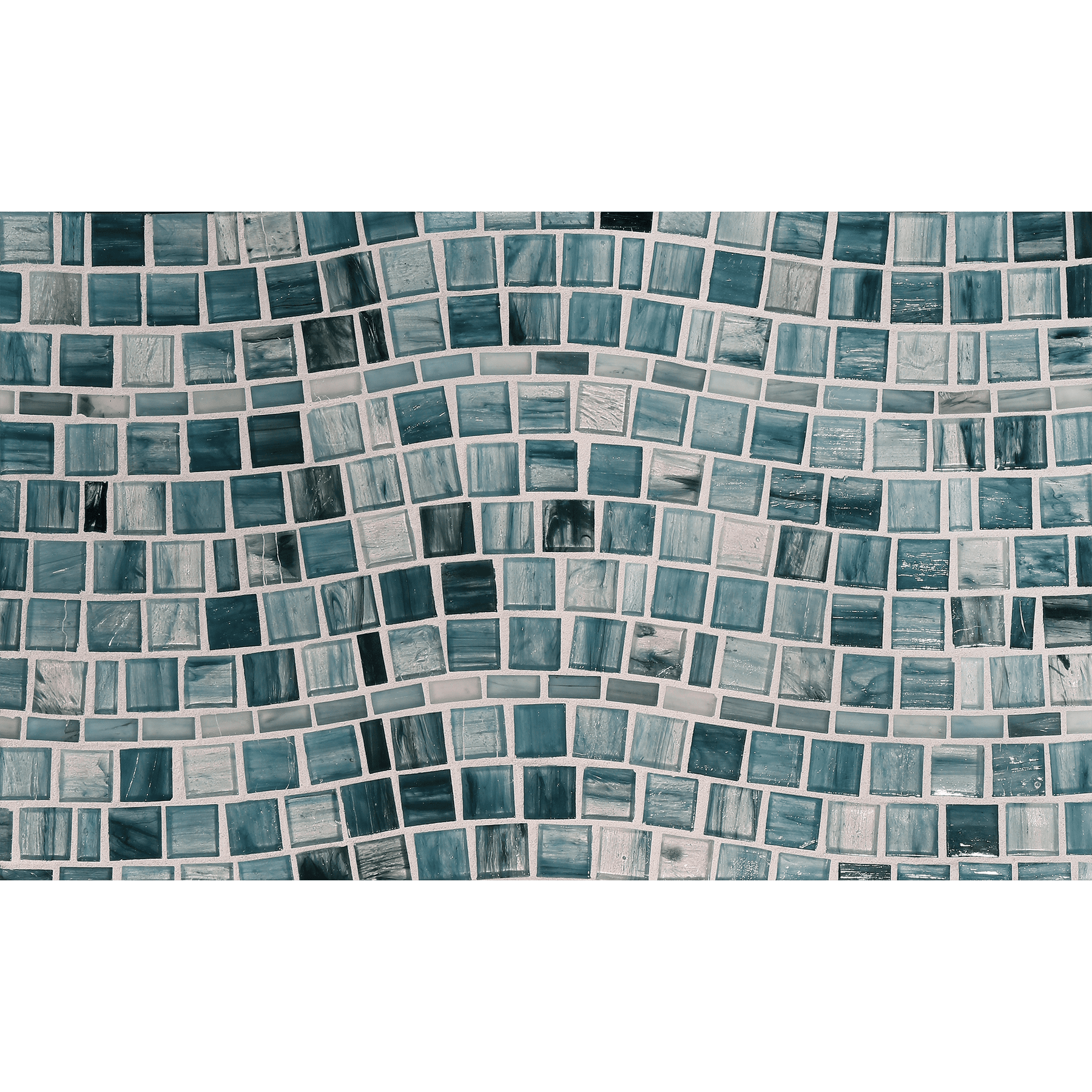 TOZEN: Iodine Rio Offset Field Mosaic (15.42"x11.67" | natural)