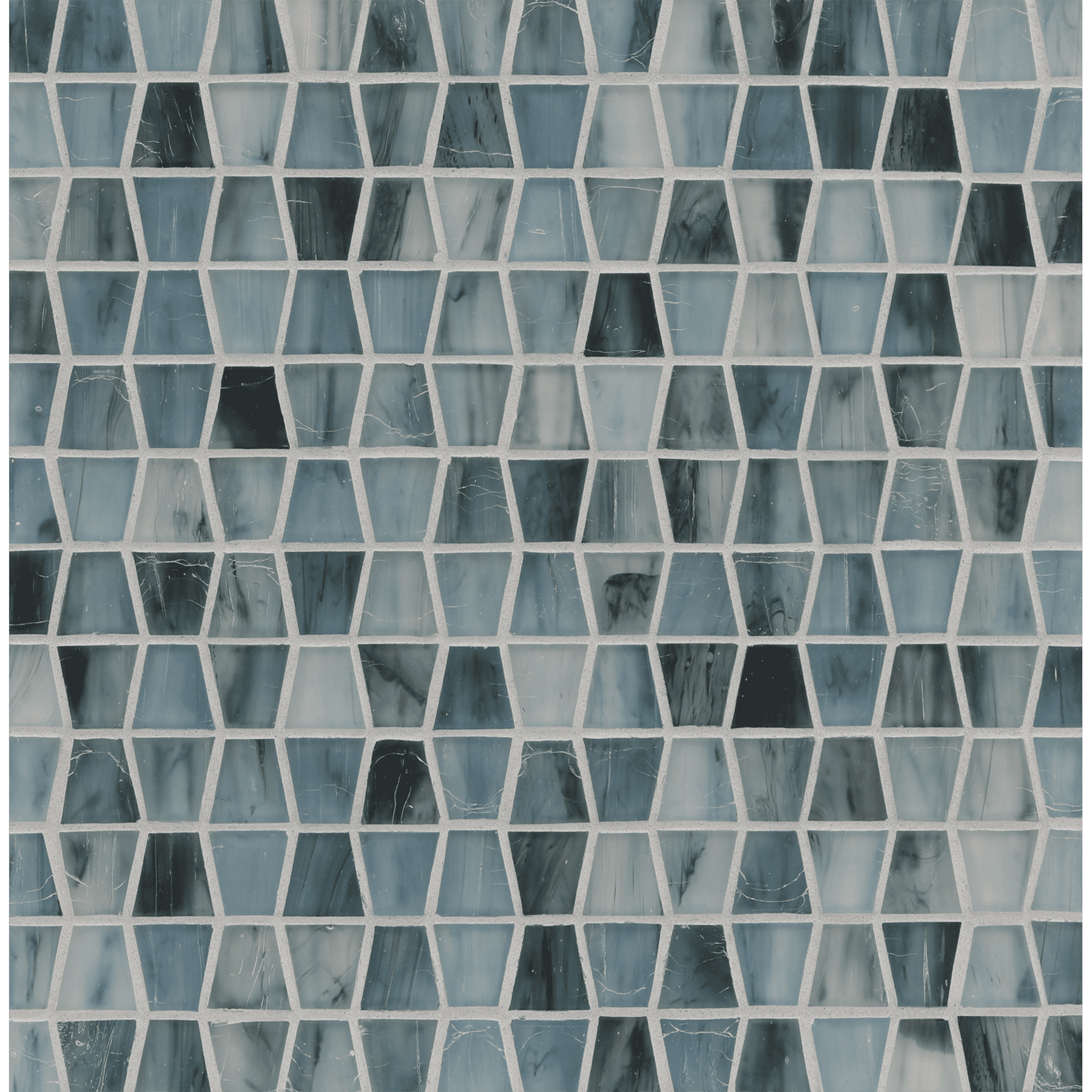 TOZEN: Iodine Wings Tapered Field Mosaic (11.91"x12.50" | silk)