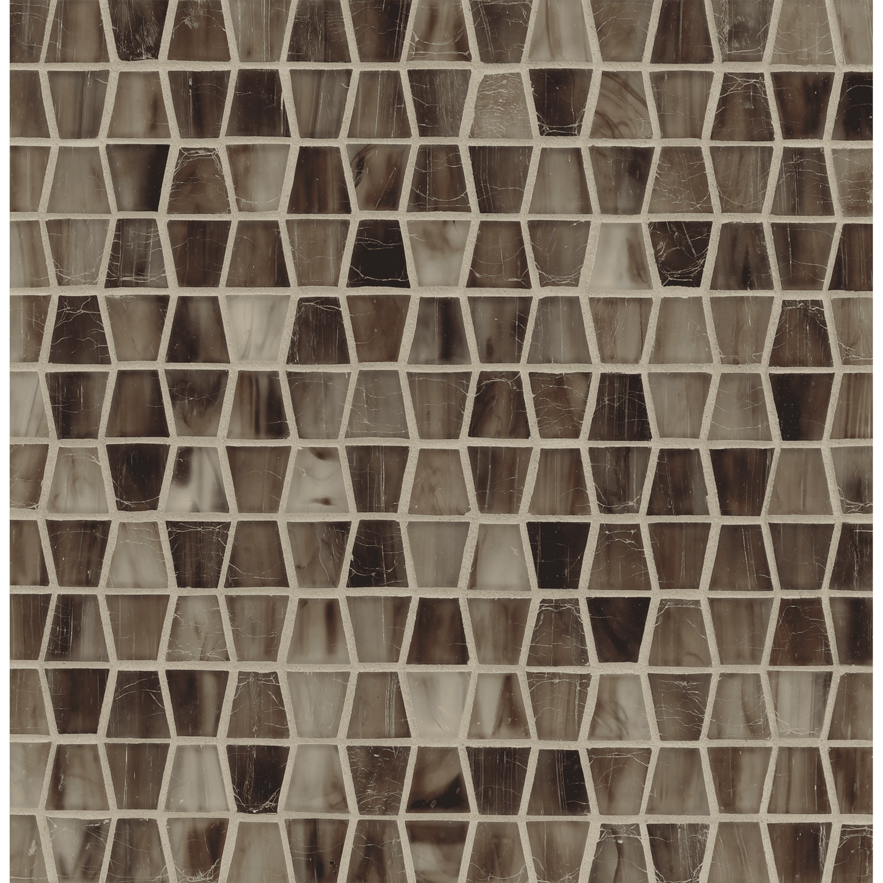 TOZEN: Lithium Wings Tapered Field Mosaic (11.91"x12.50" | silk)