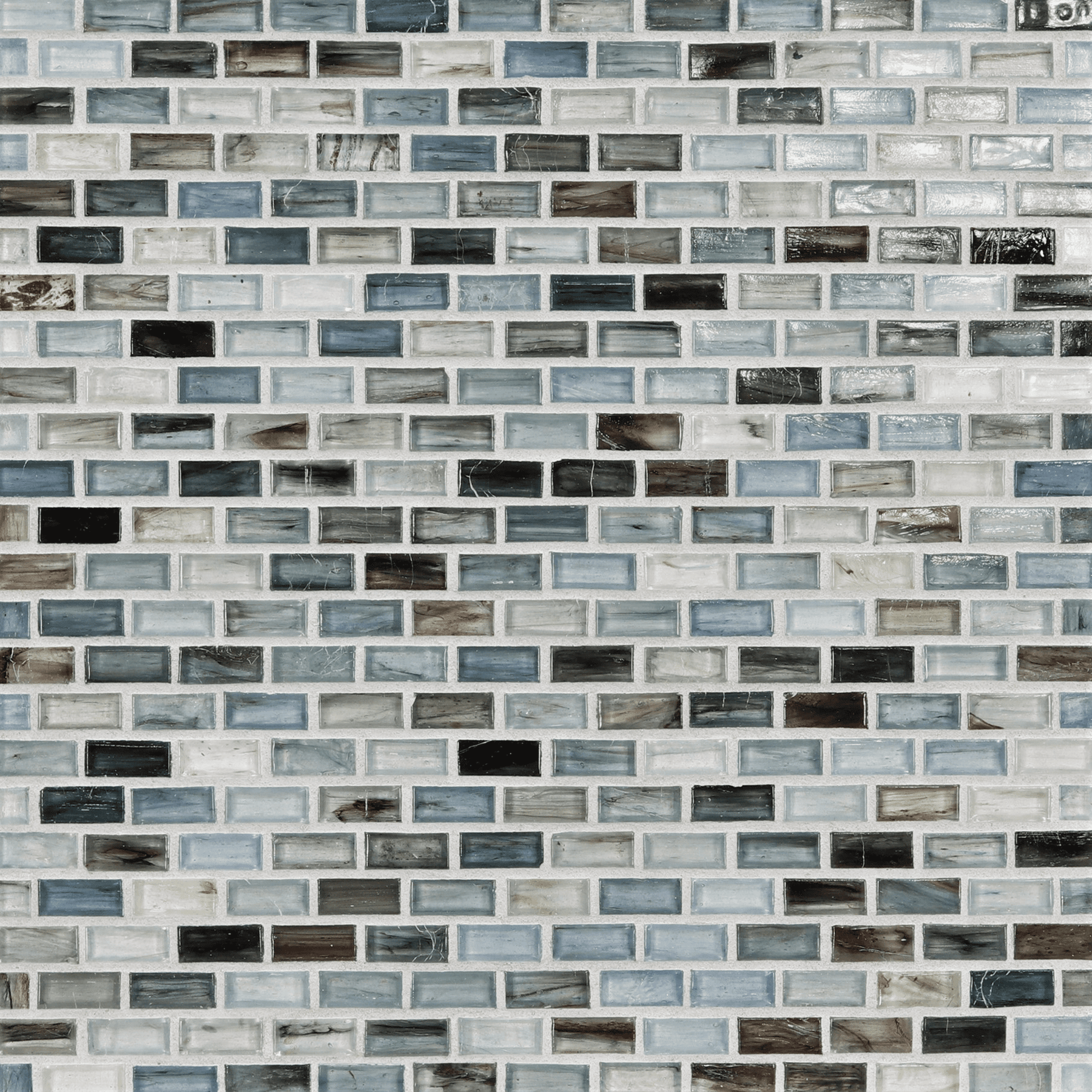 TOZEN: Oxygen 0.5"x1" Staggered Joint Field Mosaic (12.51"x12.51" | natural)