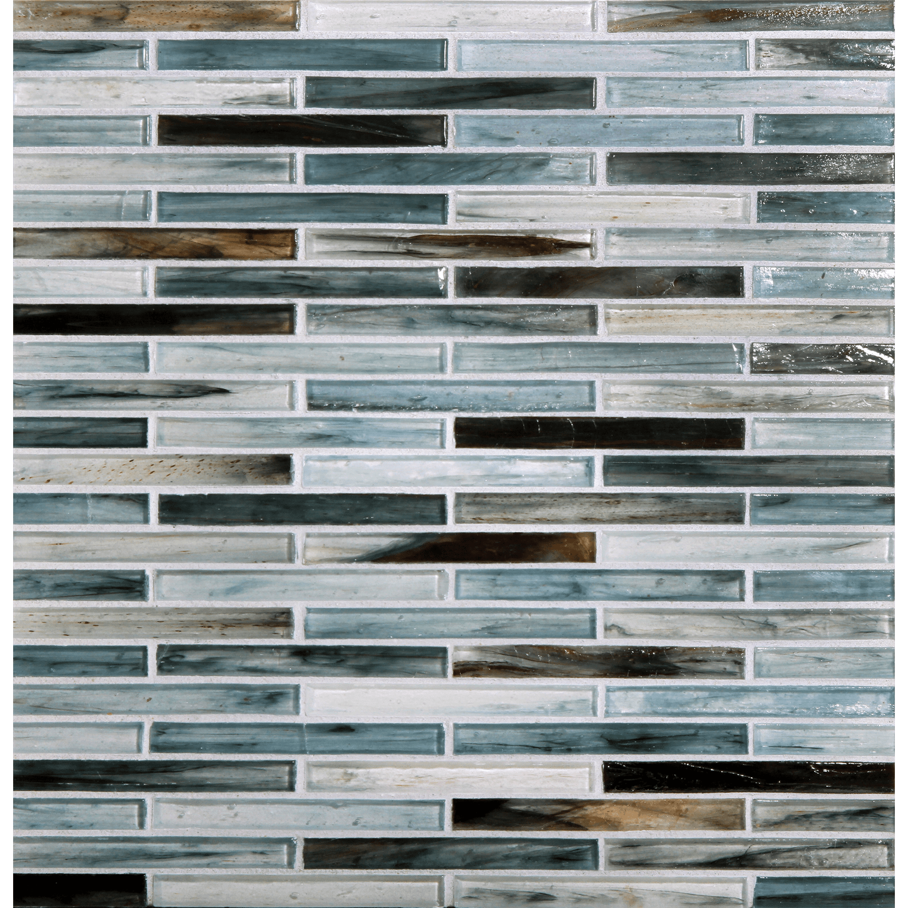 TOZEN: Oxygen 0.5"x4" Staggered Joint Field Mosaic (9.92"x12.14" | natural)