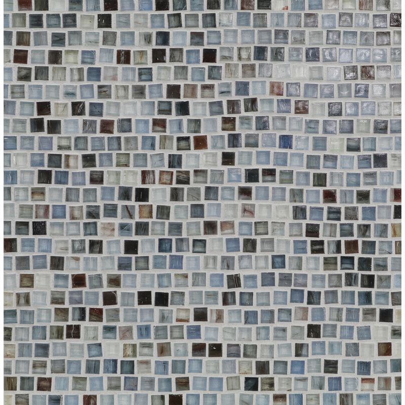 TOZEN: Oxygen Pompeii Stack Field Mosaic (12.63"x12.28" | natural)