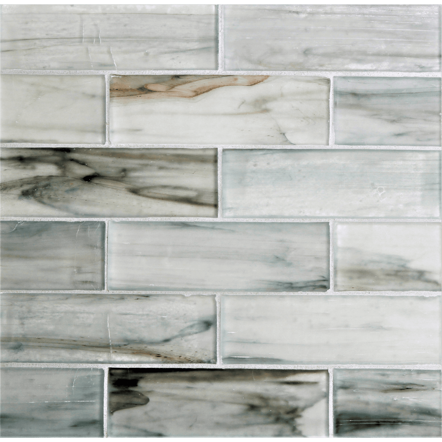 TOZEN: Oxygen Rectangle Field Tile (2"x6" | silk)