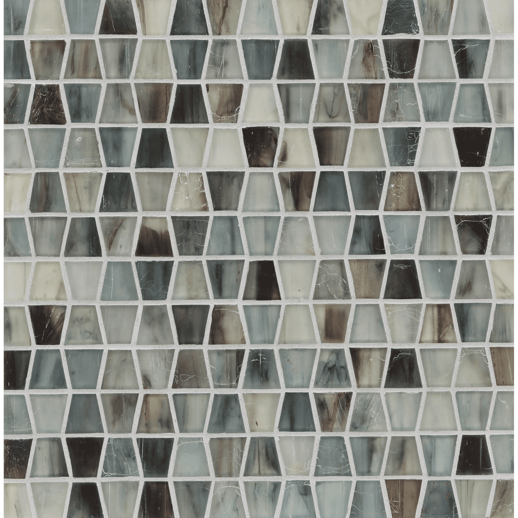 TOZEN: Oxygen Wings Tapered Field Mosaic (11.91"x12.50" | silk)