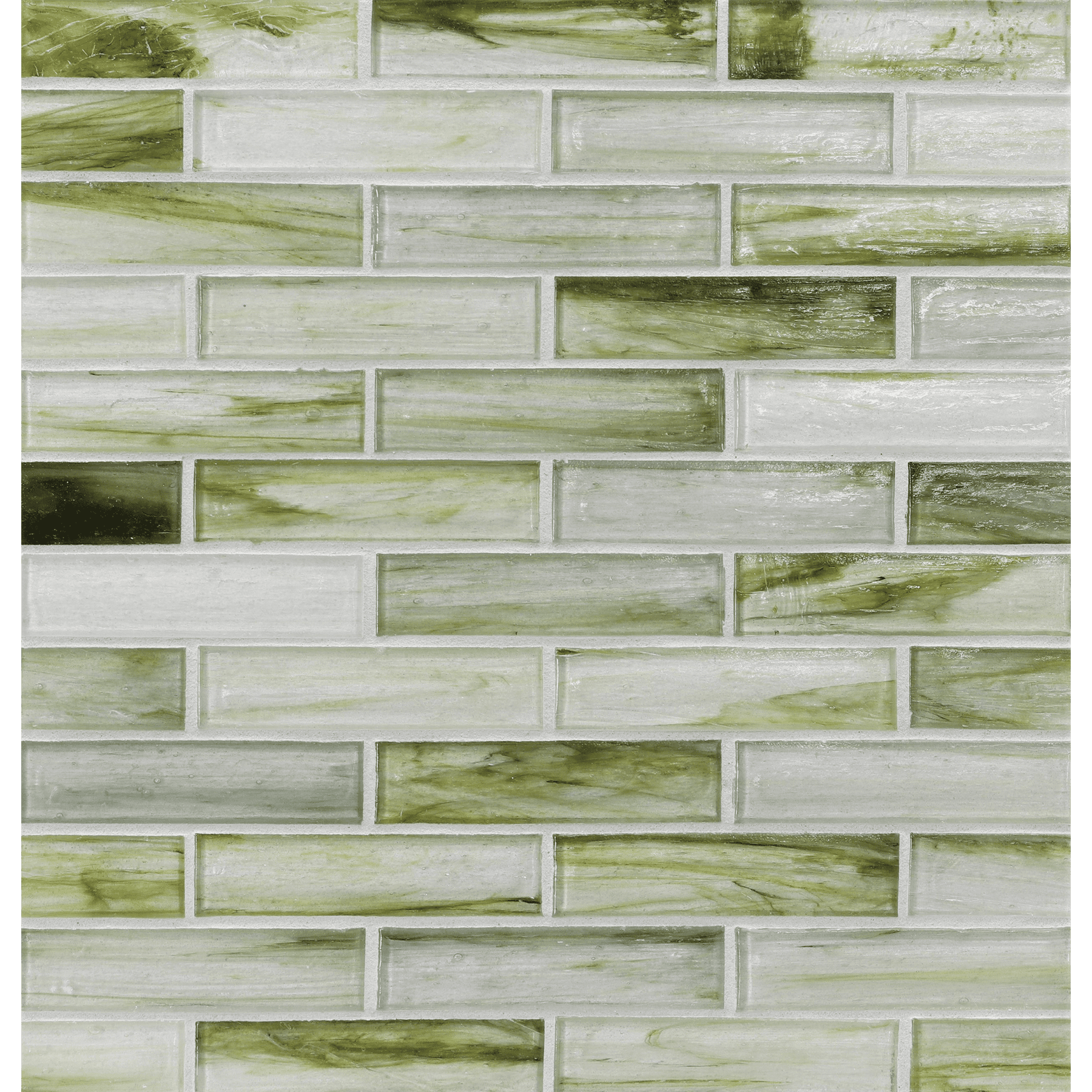 TOZEN: Selenium 1"x4" Staggered Joint Field Mosaic (9.92"x12.41" | natural)
