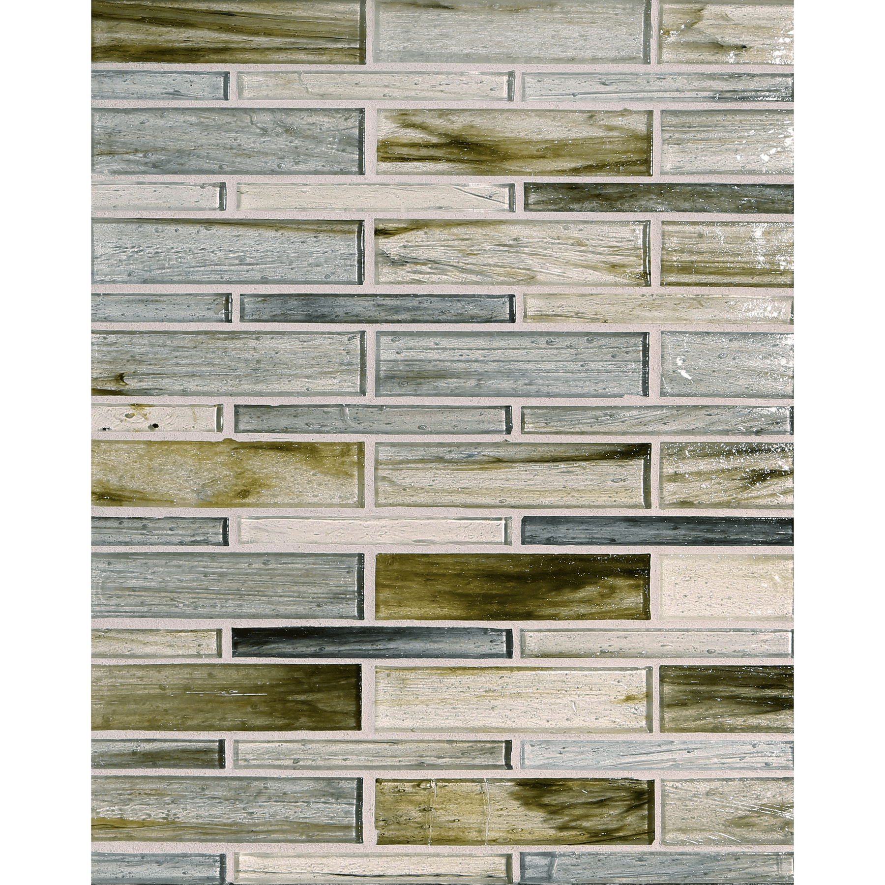 TOZEN: Selenium Moyou Offset Field Mosaic (7.94"x12.38" | natural)