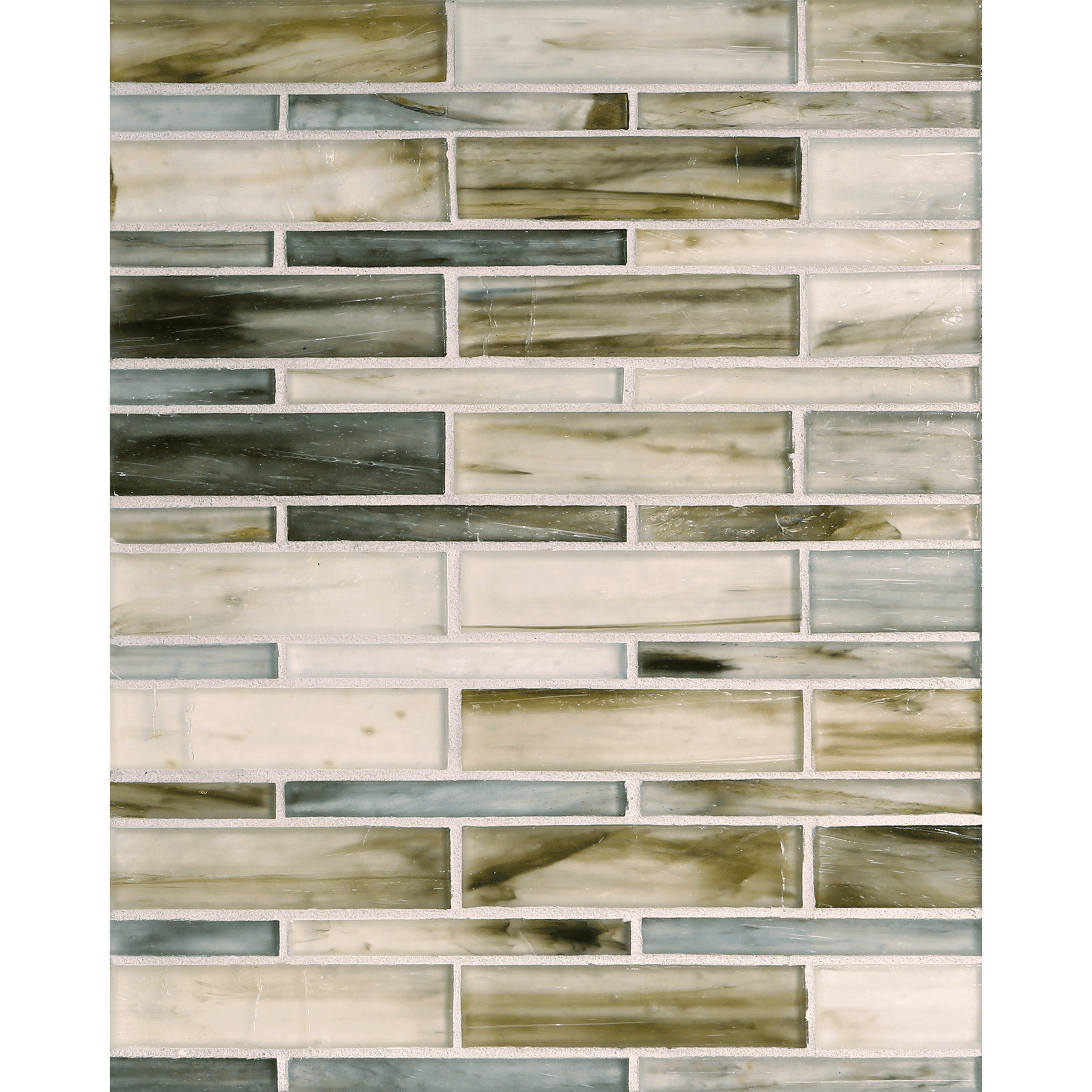 TOZEN: Selenium Moyou Offset Field Mosaic (7.94"x12.38" | silk)