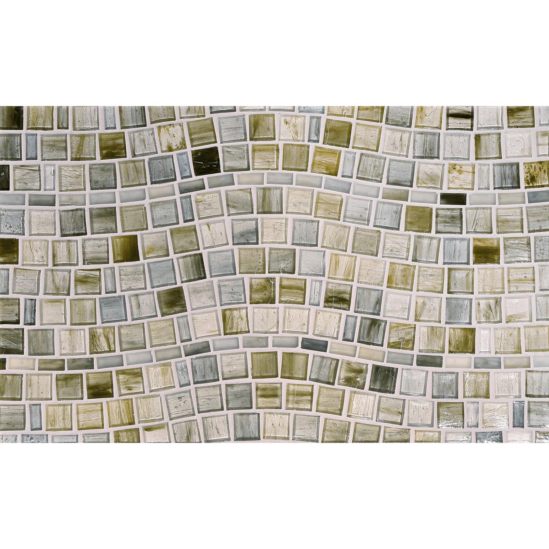 TOZEN: Selenium Rio Offset Field Mosaic (15.42"x11.67" | silk)