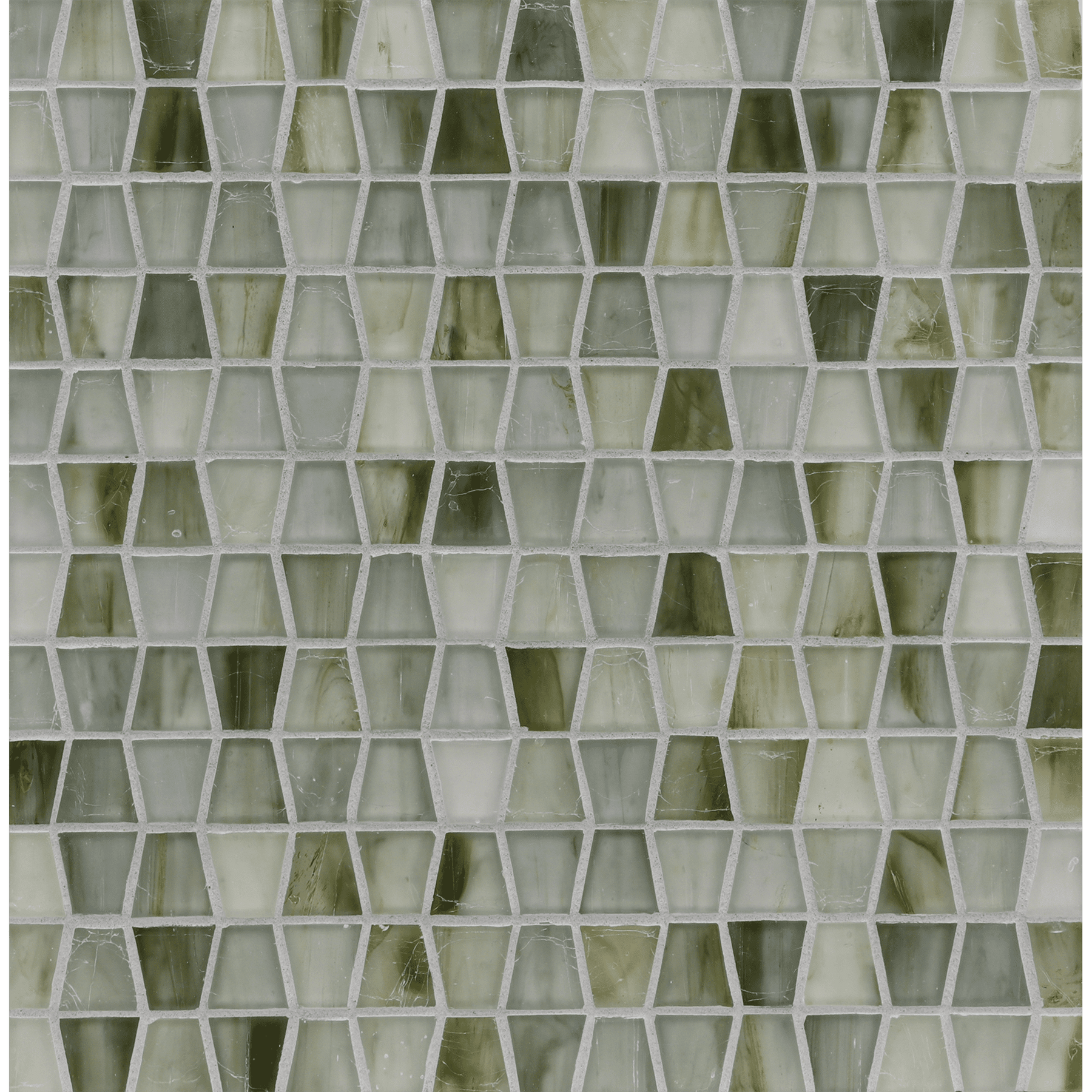 TOZEN: Selenium Wings Tapered Field Mosaic (11.91"x12.50" | silk)