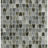 TOZEN: Strontium Wings Tapered Field Mosaic (11.91"x12.50" | silk)