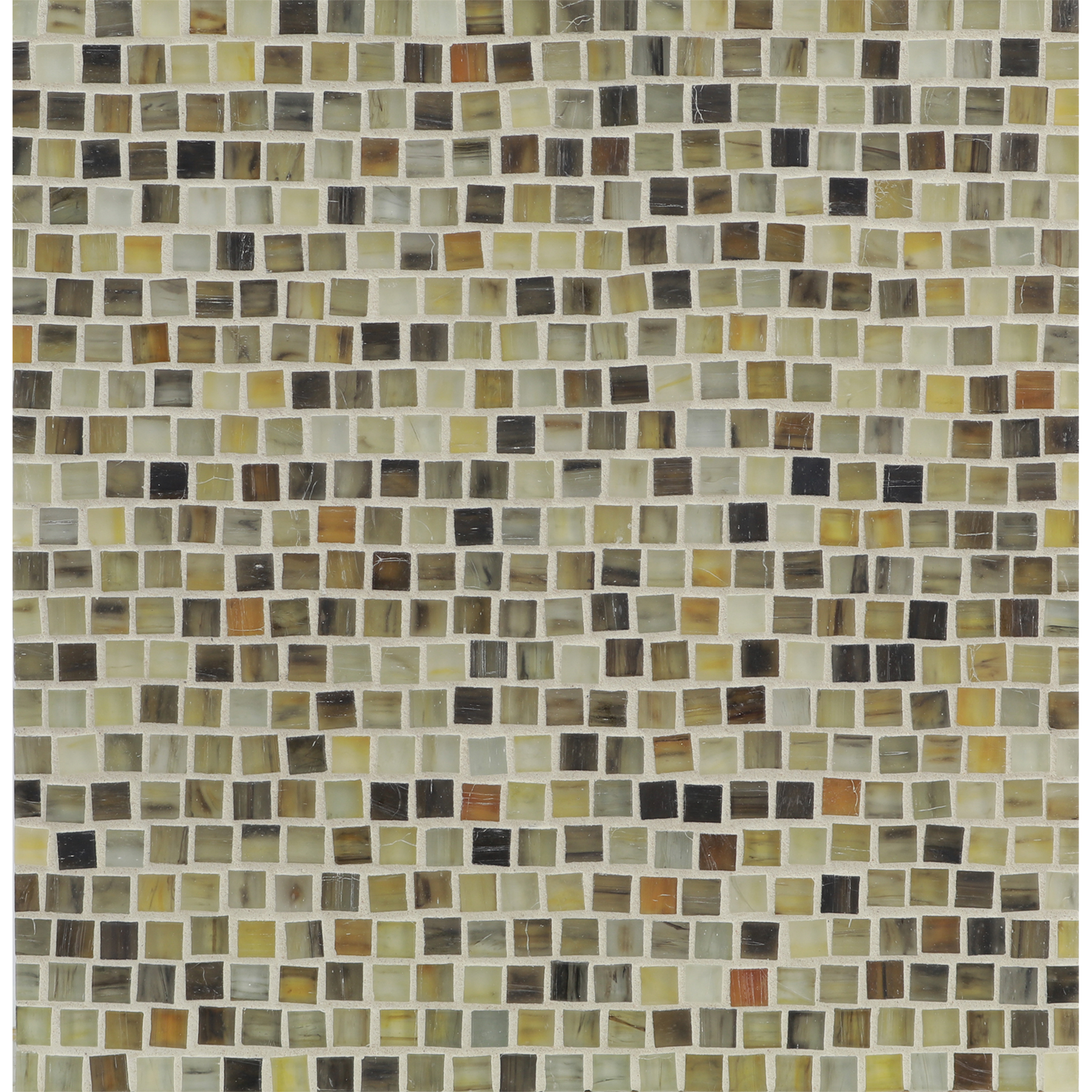 TOZEN: Tin Pompeii Stack Field Mosaic (12.63"x12.28" | silk)