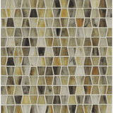 TOZEN: Tin Wings Tapered Field Mosaic (11.91"x12.50" | silk)