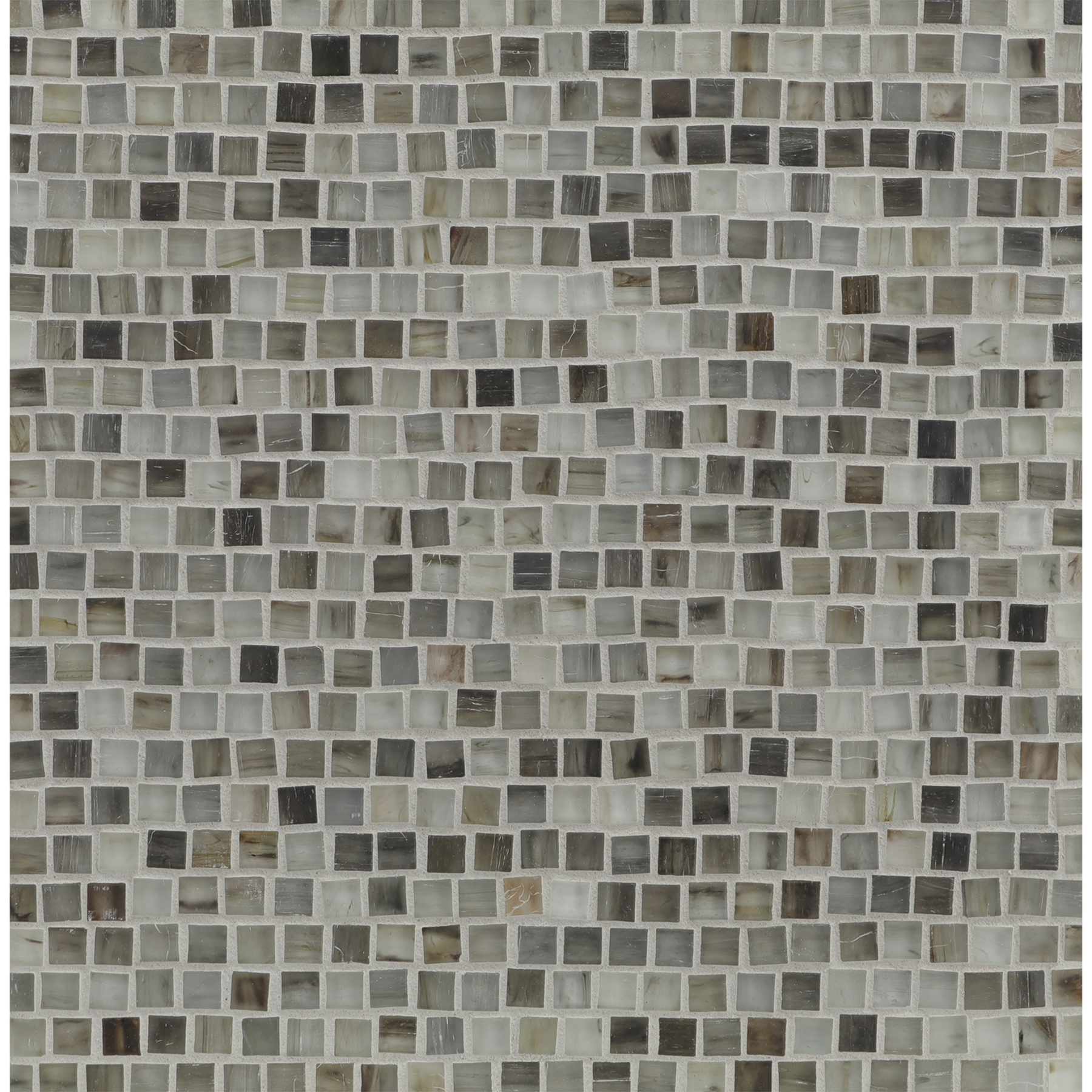 TOZEN: Vanadium Pompeii Stack Field Mosaic (12.63"x12.28" | silk)