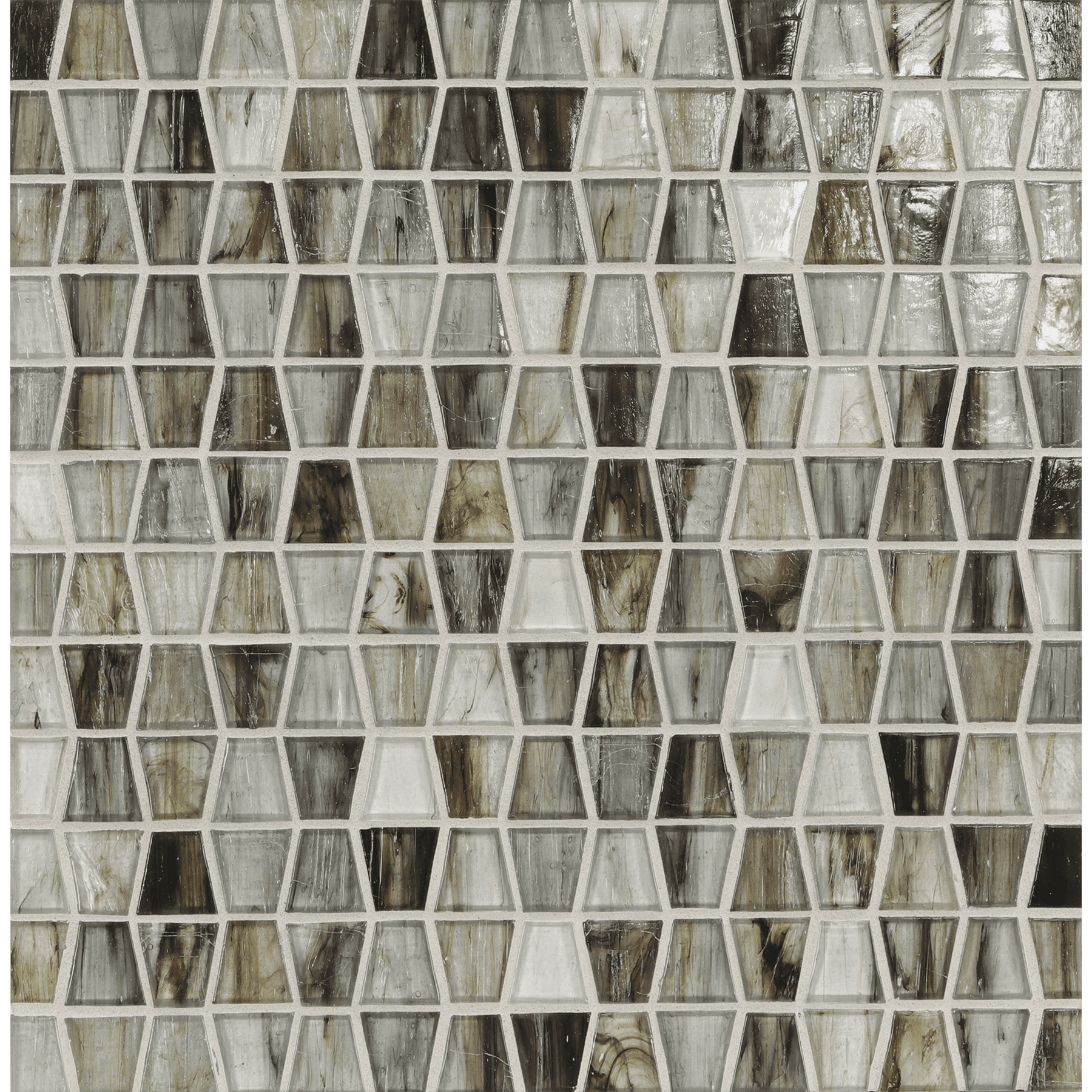 TOZEN: Vanadium Wings Tapered Field Mosaic (11.91"x12.50" | natural)