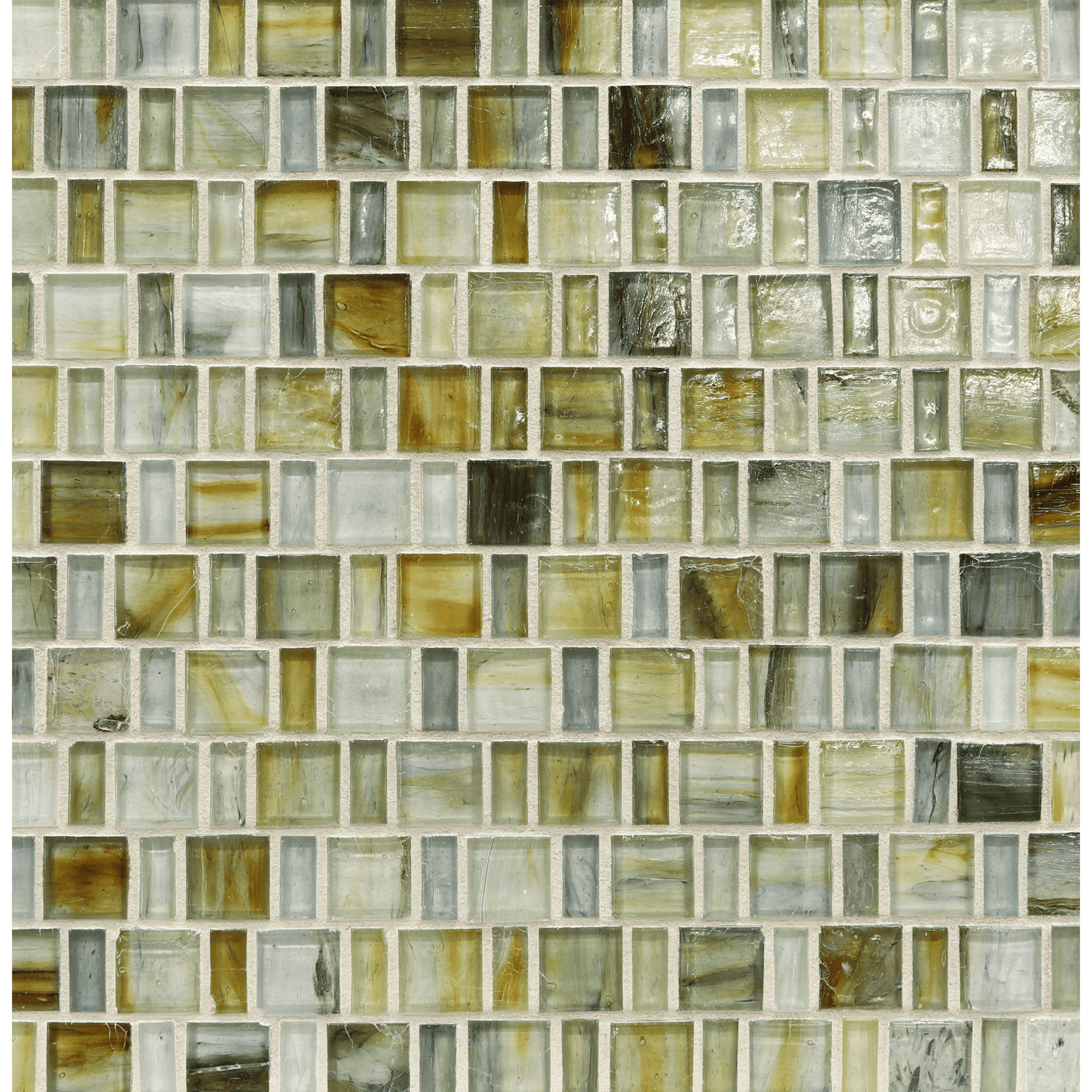 TOZEN: xenon Japonaise Offset Field Mosaic (12.57"x12.50" | natural)