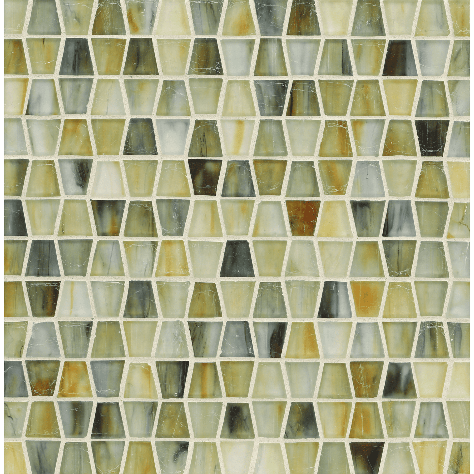 TOZEN: xenon Wings Tapered Field Mosaic (11.91"x12.50" | silk)