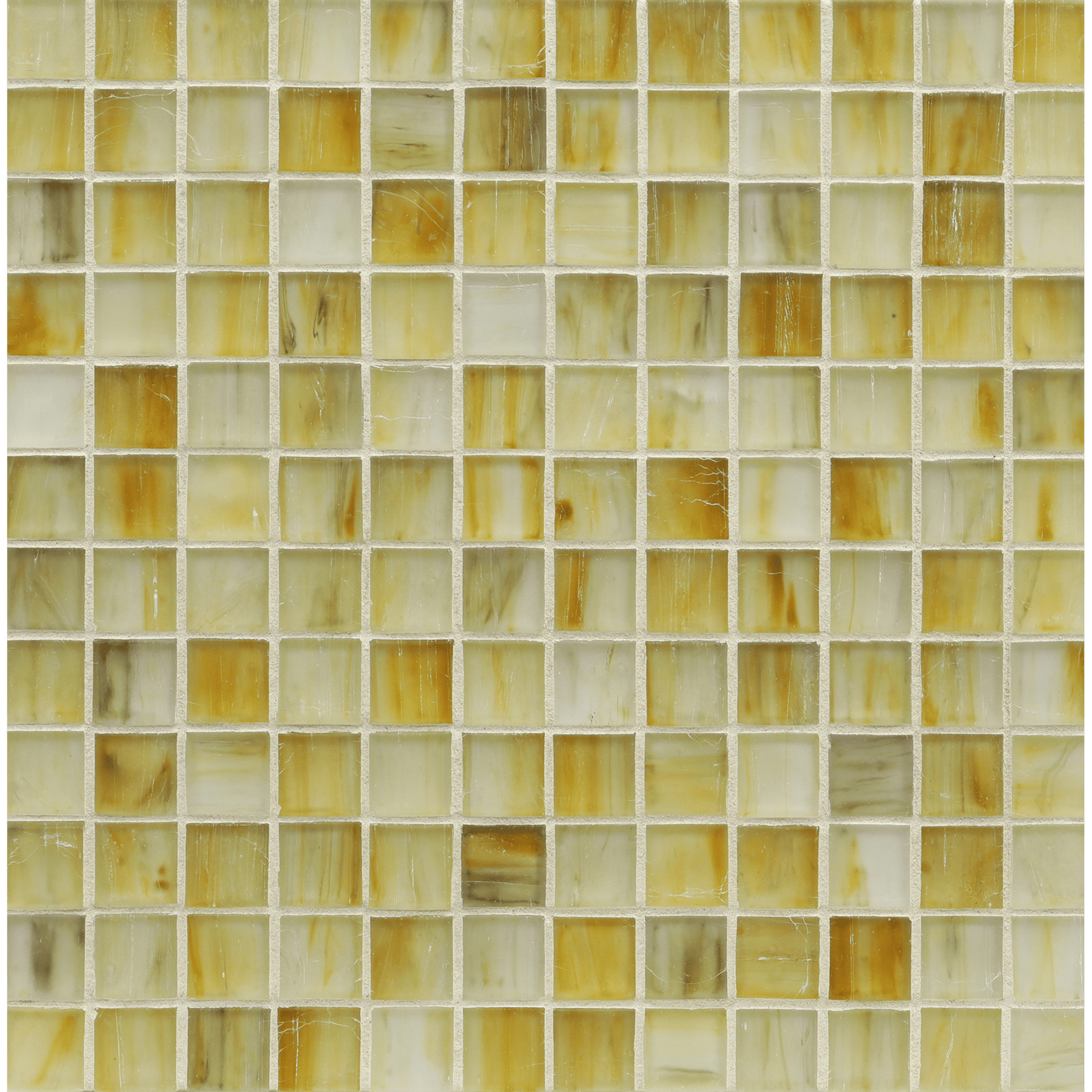 TOZEN: Yttrium 1"x1" Straight Stack Field Mosaic (12.51"x12.51" | silk)