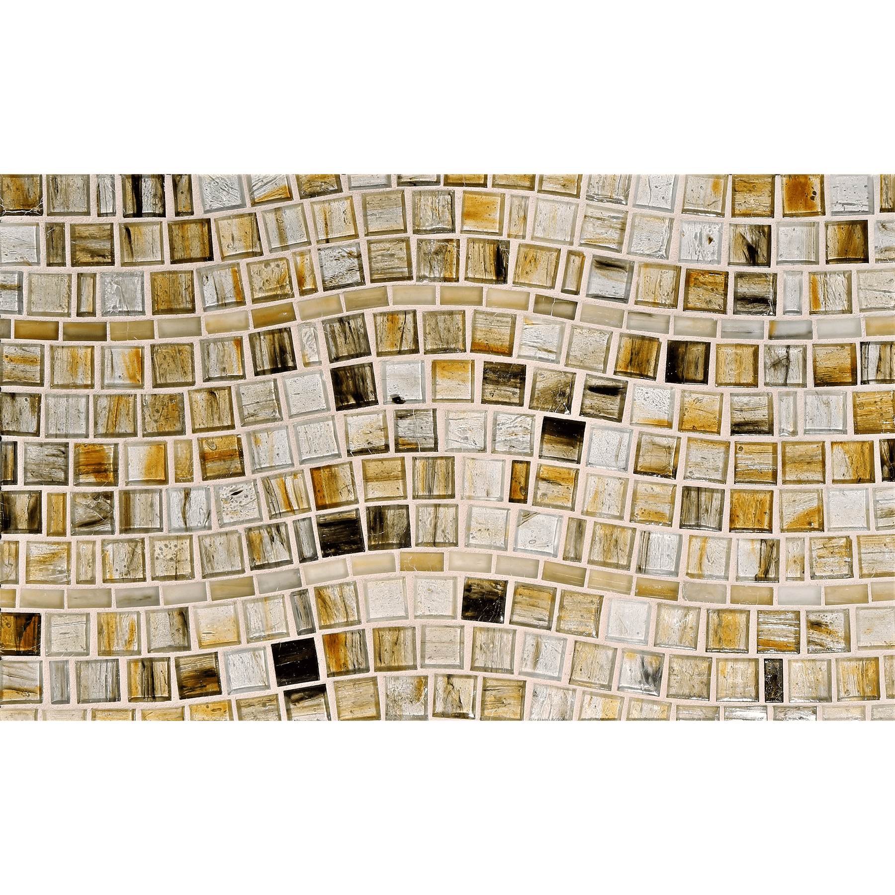 TOZEN: Yttrium Rio Offset Field Mosaic (15.42"x11.67" | silk)