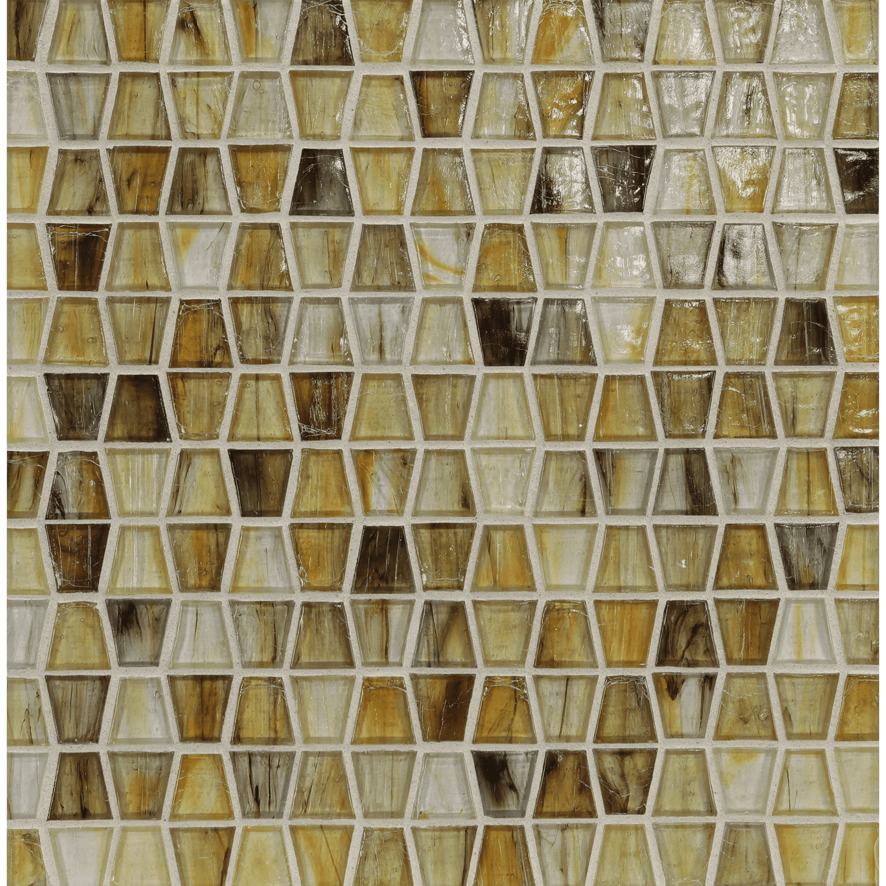 TOZEN: Yttrium Wings Tapered Field Mosaic (11.91"x12.50" | natural)