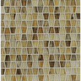 TOZEN: Yttrium Wings Tapered Field Mosaic (11.91"x12.50" | silk)