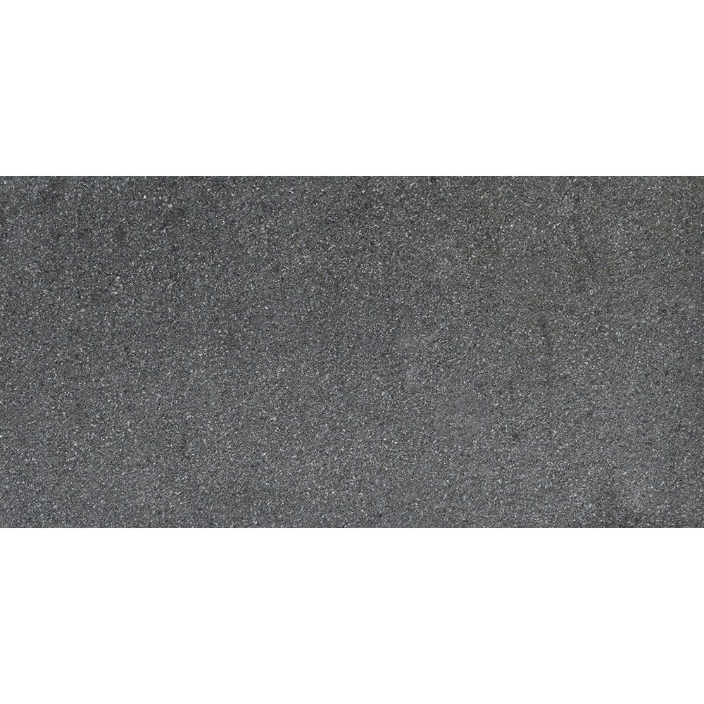 Absolute Black Extra Flamed Granite Tile 12×24 Image