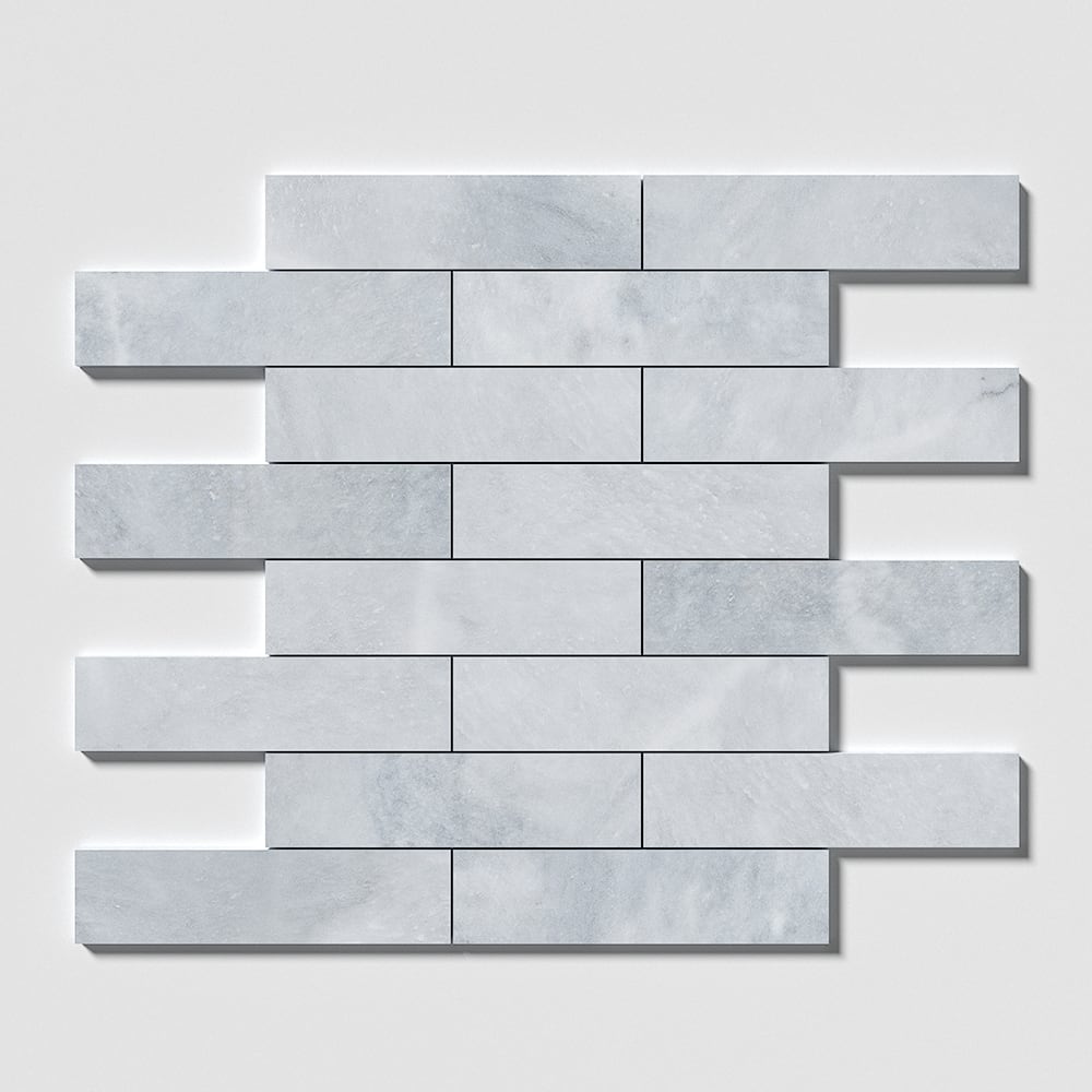 Marble Systems Allure Light Honed Marble Allure Light matte marble tile pattern swatch — available at Surface Group