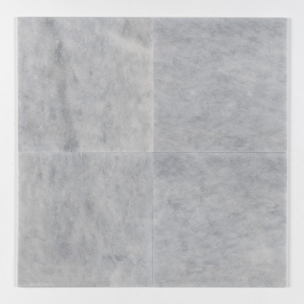 Marble Systems Allure Light Honed Marble Allure matte marble tile pattern swatch — available at Surface Group