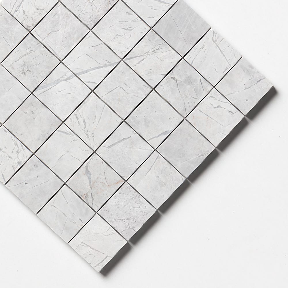 Avalanche Honed 2×2 Marble Mosaics 12×12 (MS02687)