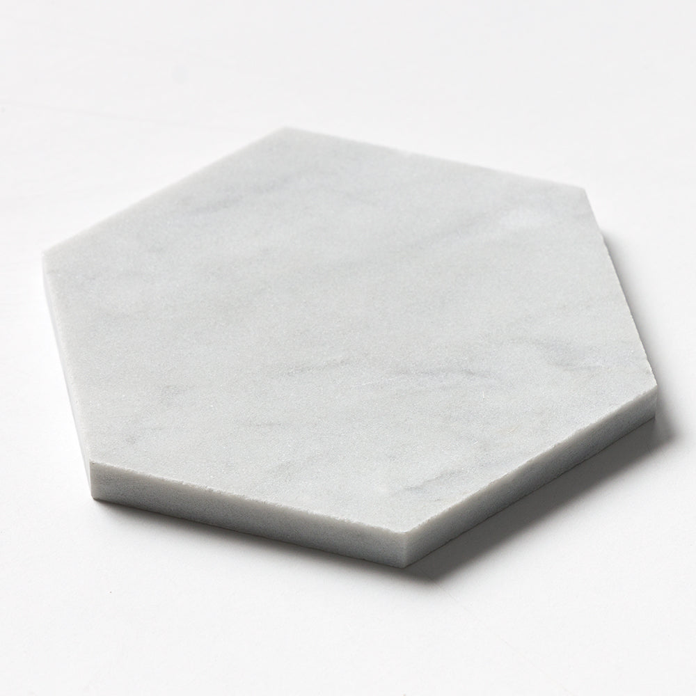 Avenza Honed Hexagon Waterjet Marble Tiles 5 25/32×5 (NW00016)