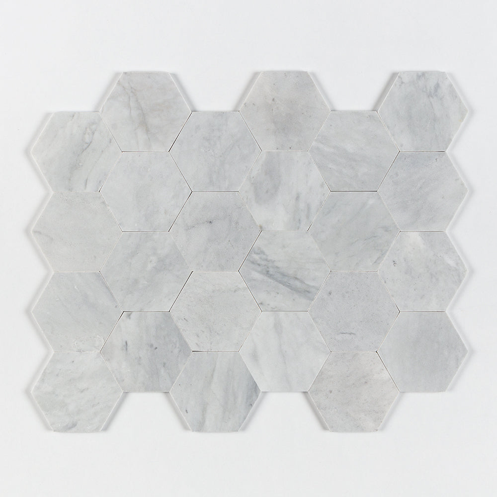 Marble Systems Avenza Marble Avenza matte marble tile pattern swatch — available at Surface Group