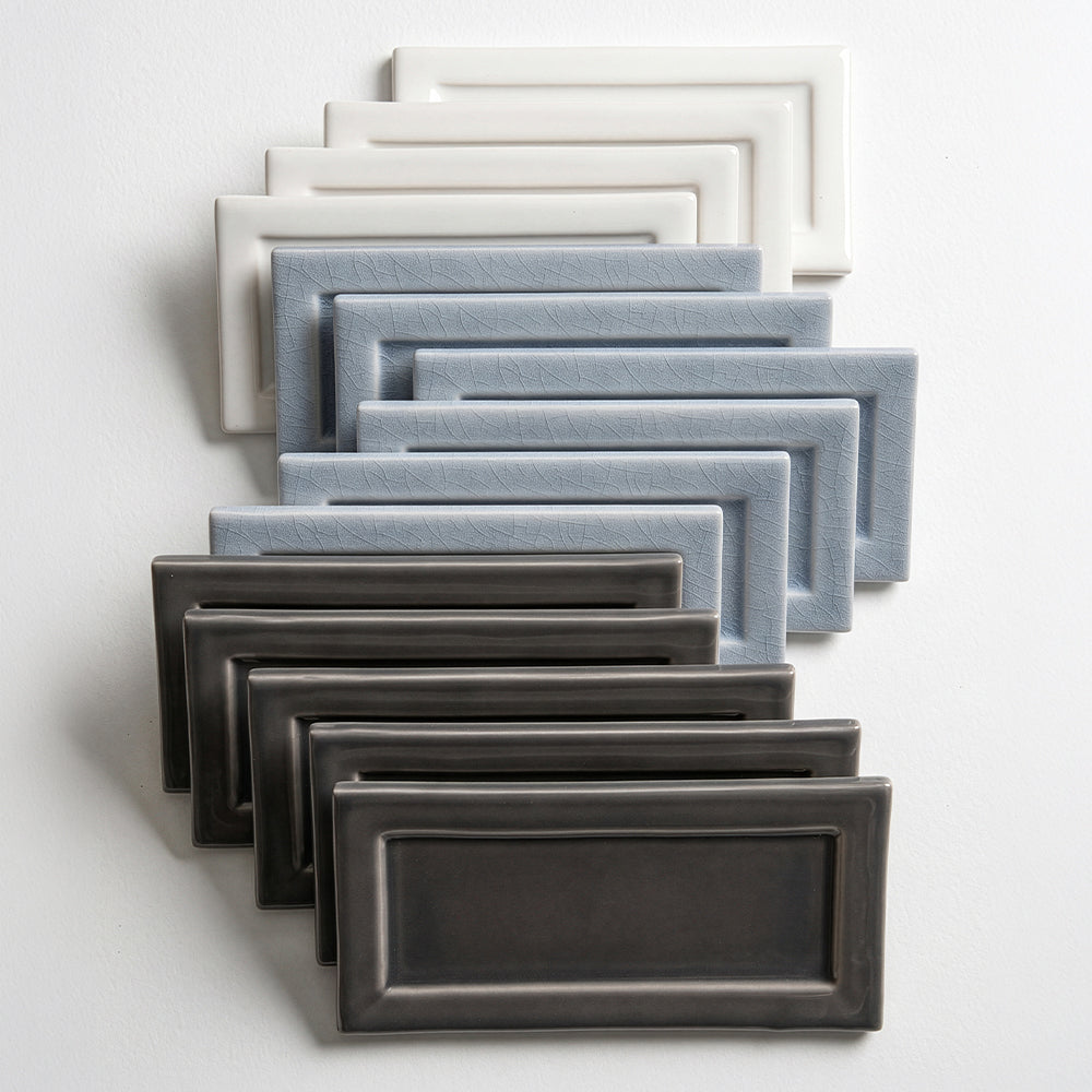 Marble Systems Barn glossy ceramic tile — available at Surface Group