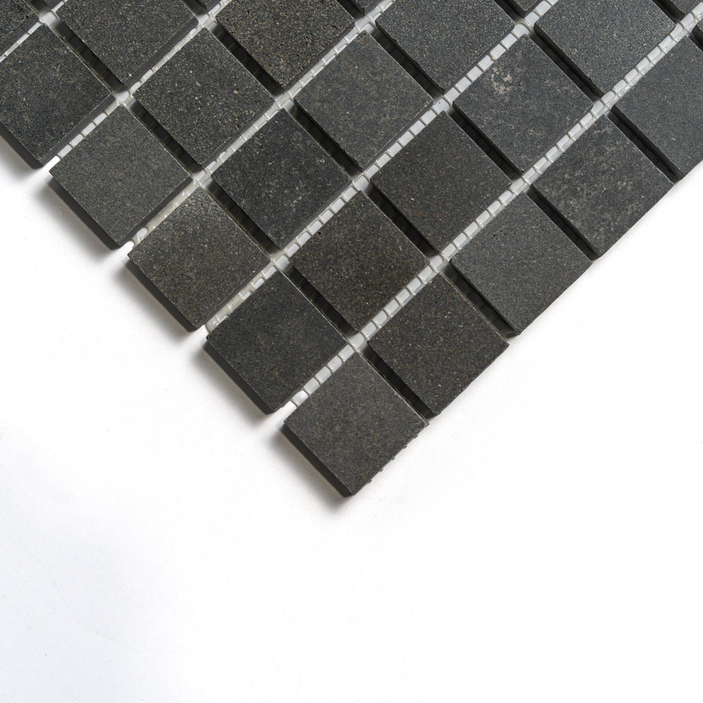 Basalto Honed 1×1 Basalt Mosaics 12×12 (MS90266)