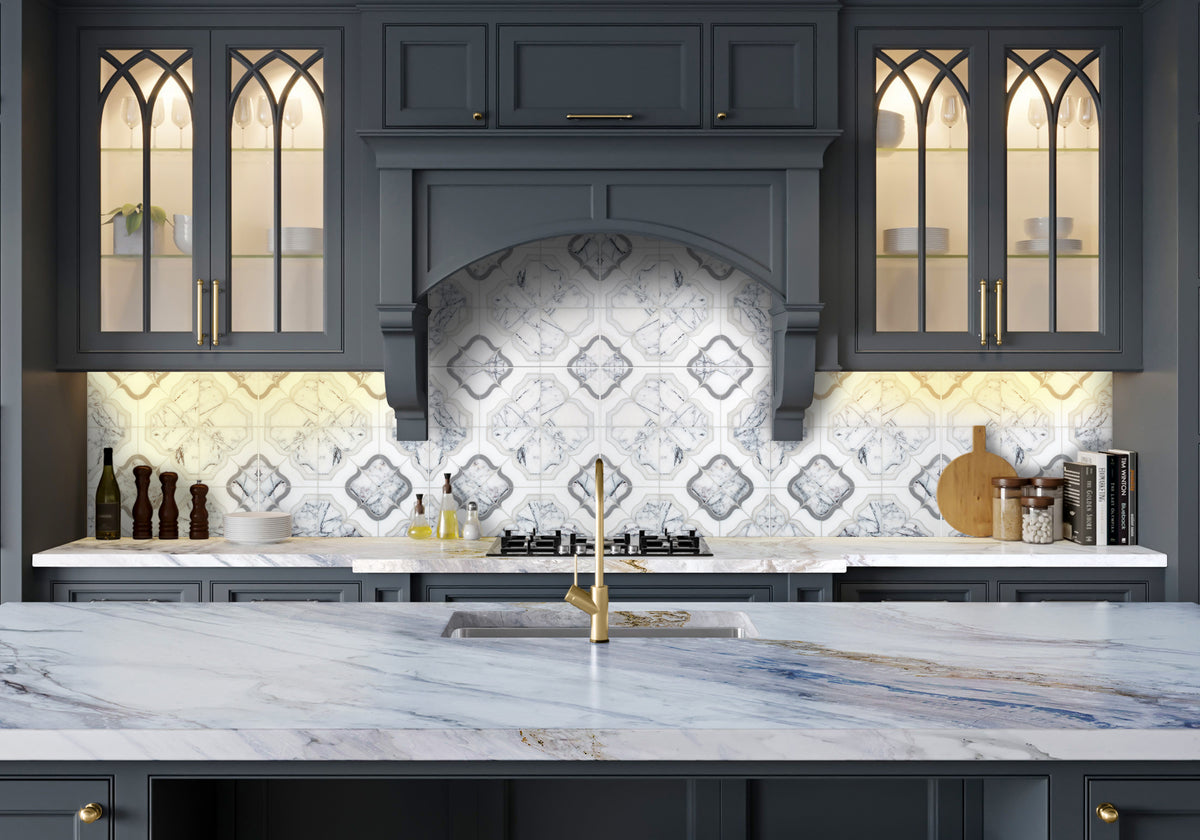 Bianco Venus Polished Marble Slab Random