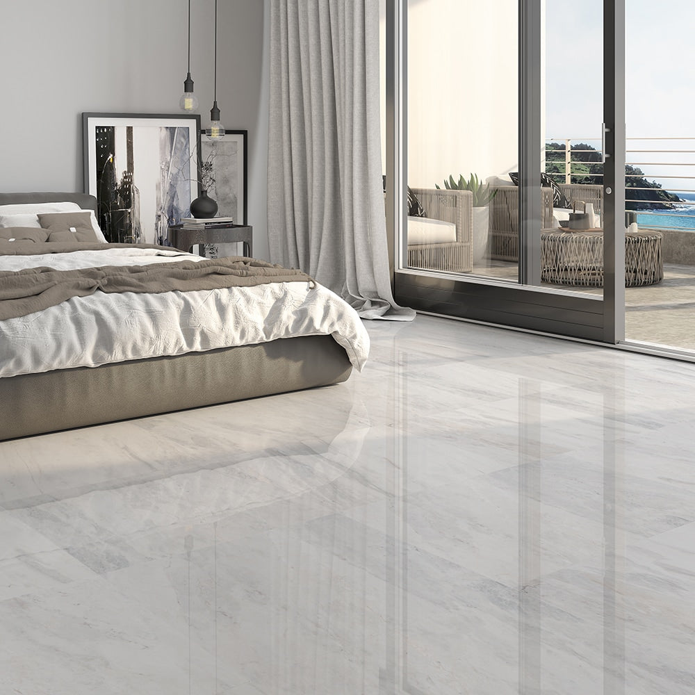 Blue Savoy Polished Marble Tile 24×24 (TL19349)