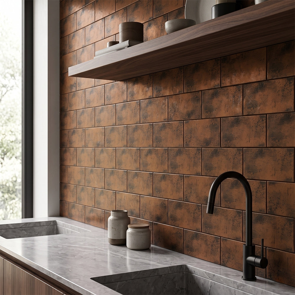 Sunset Matte Glazed Terracotta Tiles 4×8