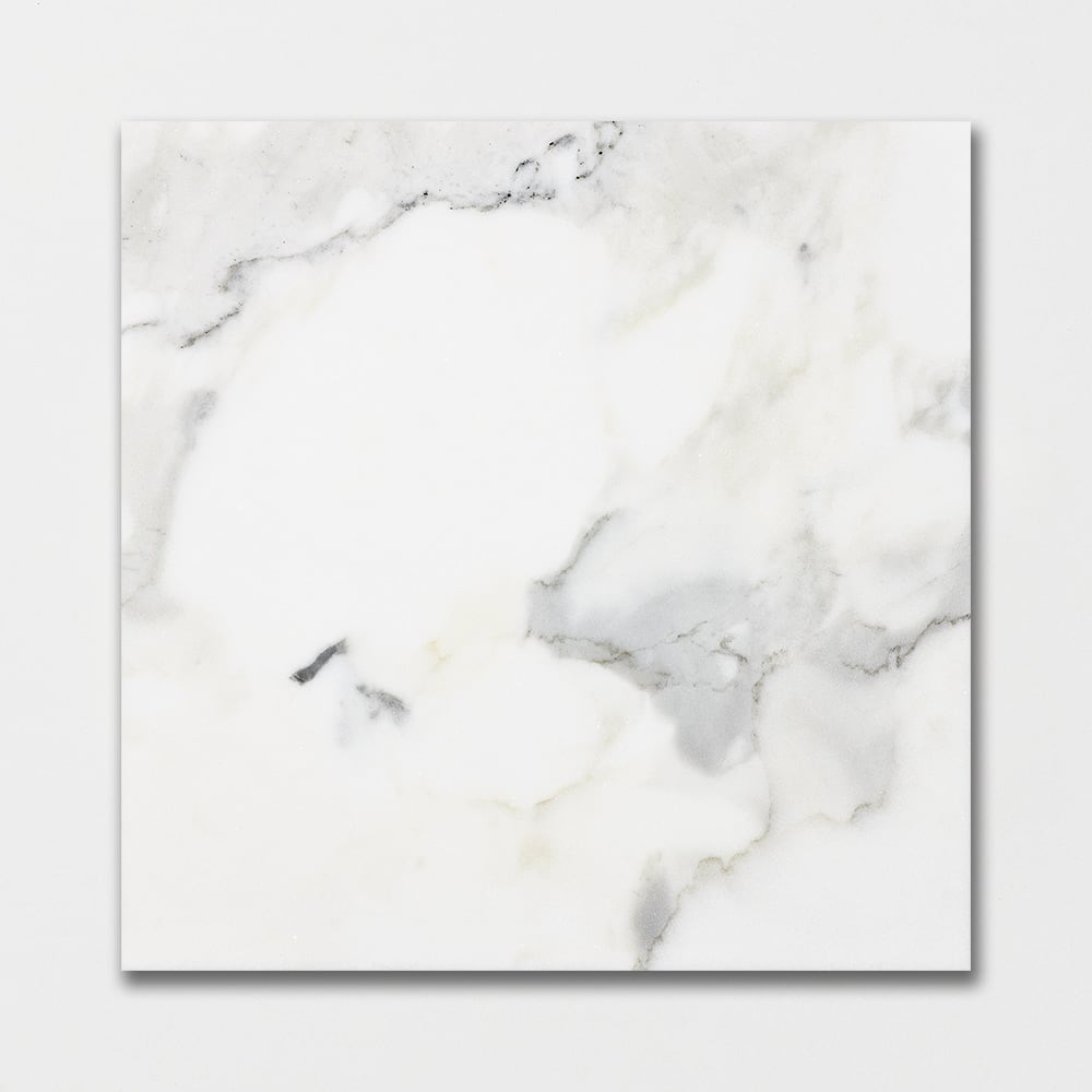 Calacatta Gold Extra Polished Marble Tile 18×18 Image