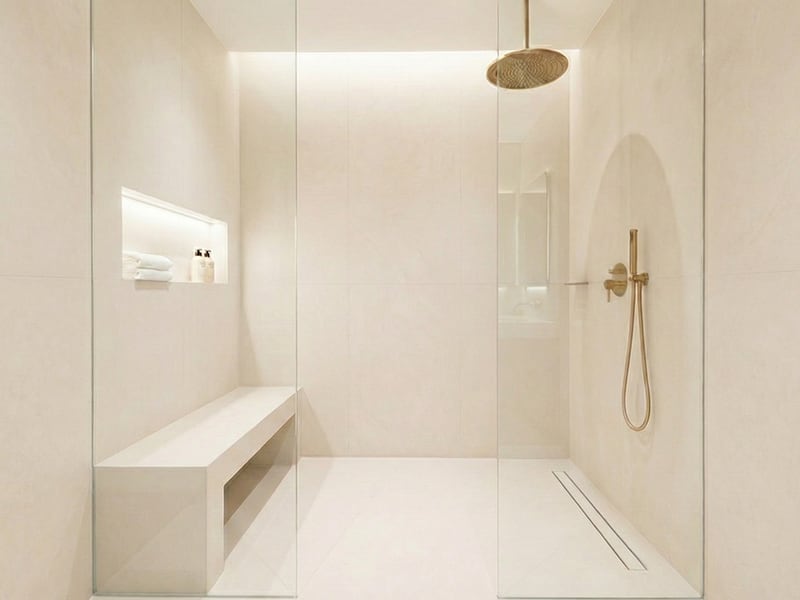 Champagne Belmont Honed Limestone Slab Random (SL11608)