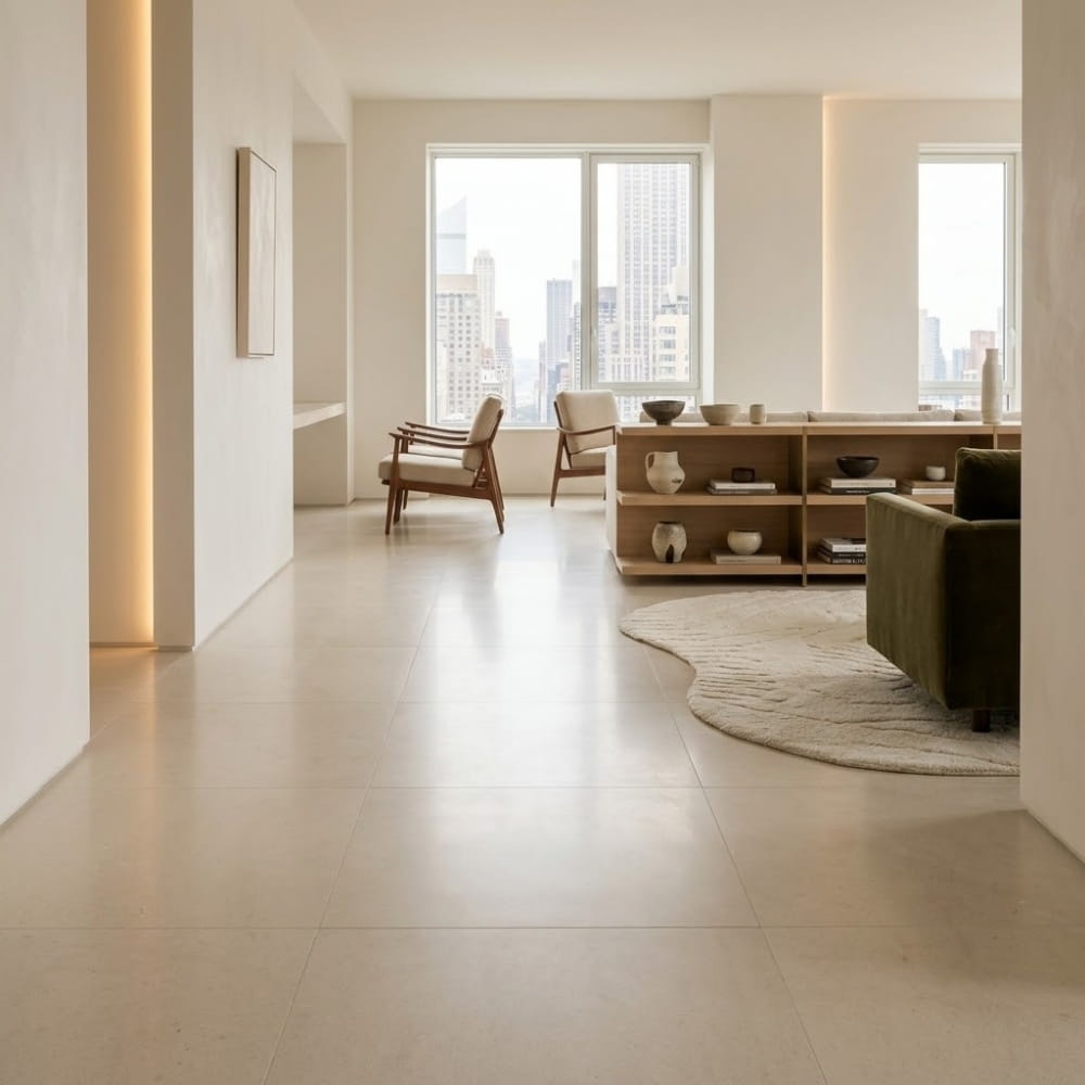 Champagne Honed Limestone Tiles 24×24 (TL15262)