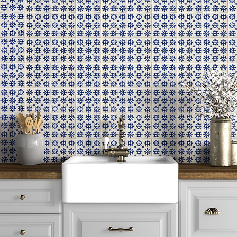 Calais Glossy Ceramic Tile 6×6 (TL80554)