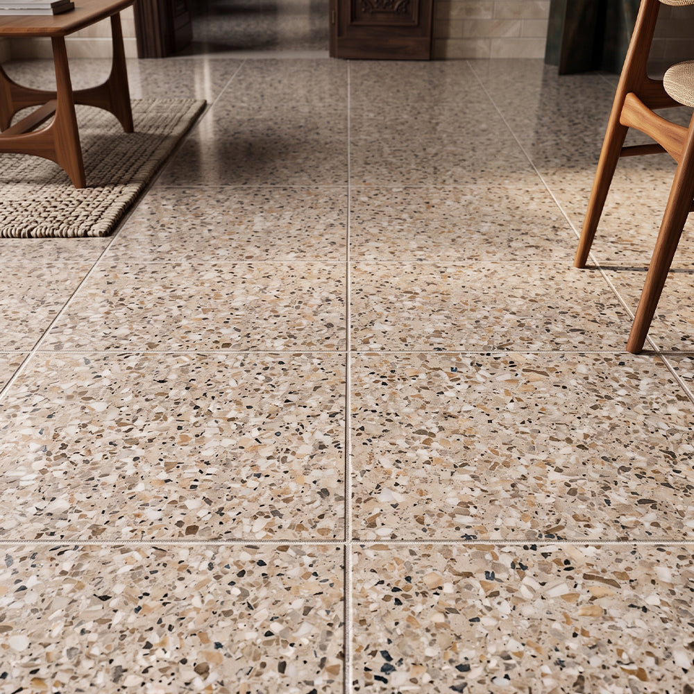 Salina Polished Terrazzo Tiles 24×24 (TL91529)