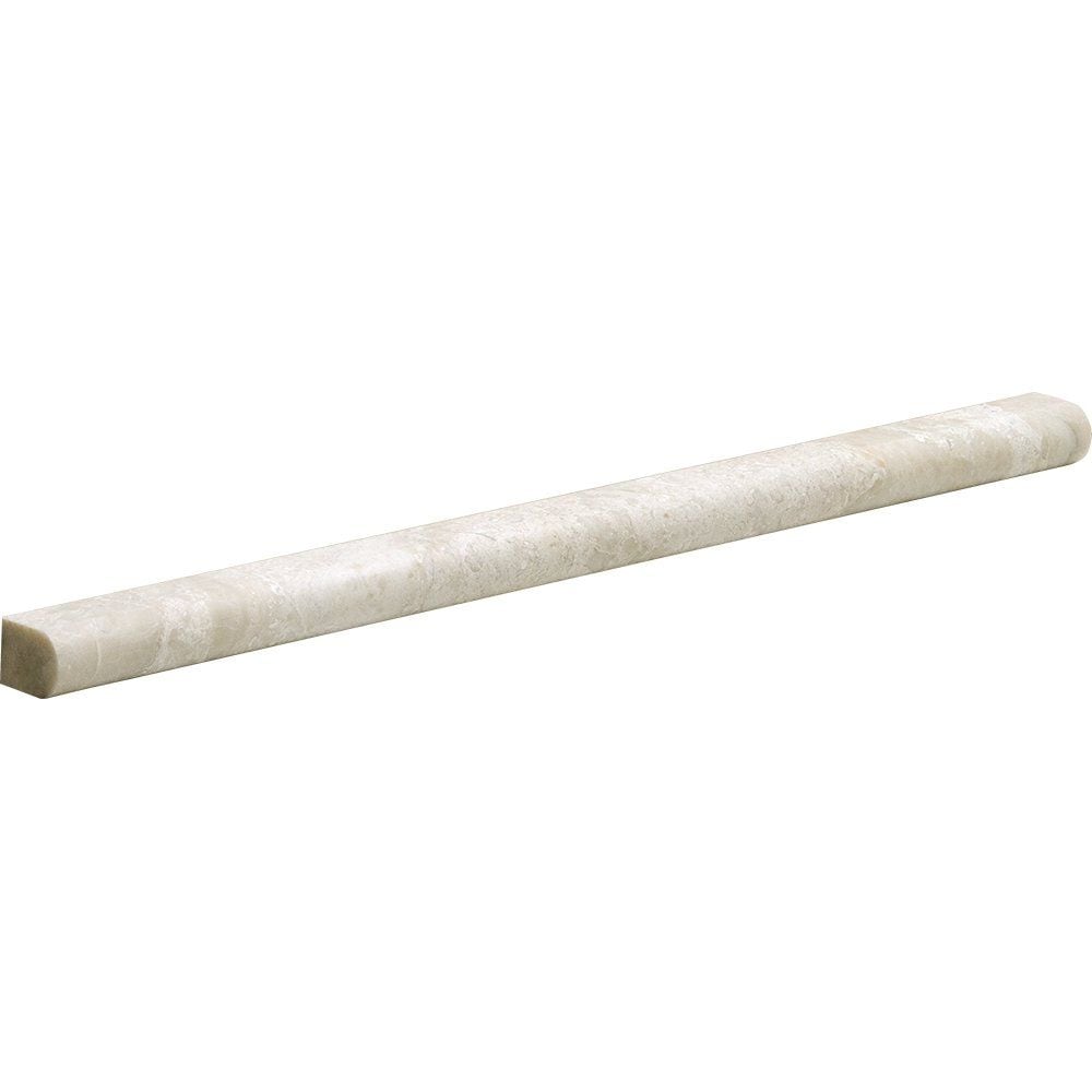 Diana Royal Honed Pencil Liner Marble Moldings 1/2×12 Image