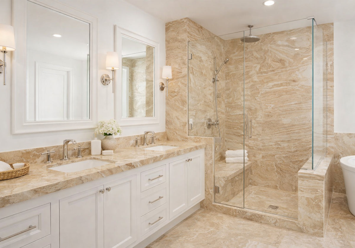 Diana Royal Honed Marble Slab Random (SL10865)