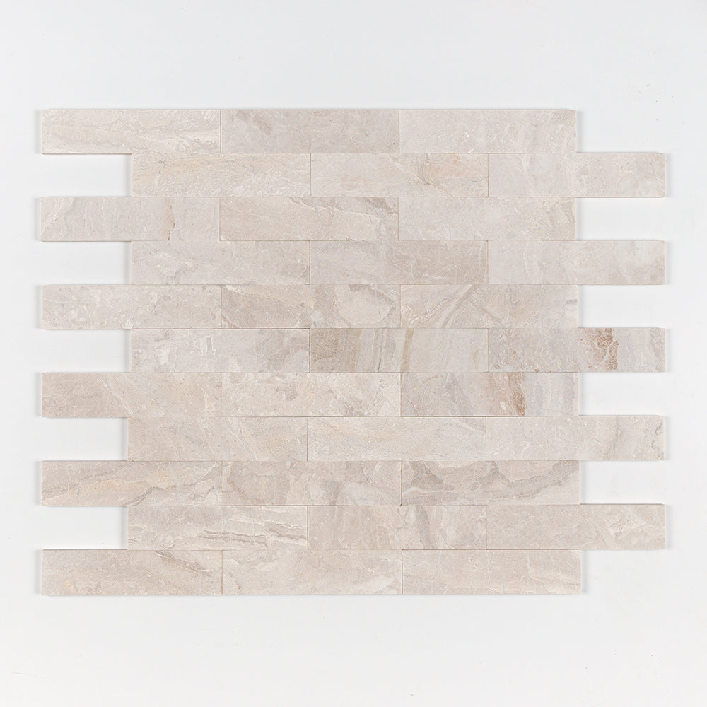 Marble Systems Diana Royal Honed Marble Diana Royal rugged marble tile pattern swatch — available at Surface Group
