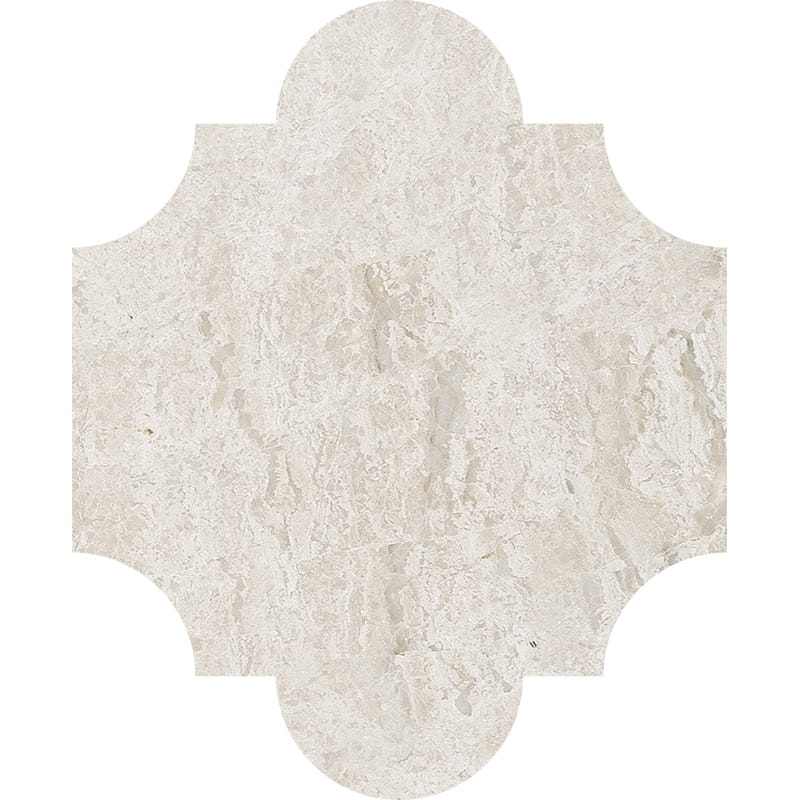 San Felipe Diana Royal Polished Marble Waterjet Decos 8×9 3/4 Image